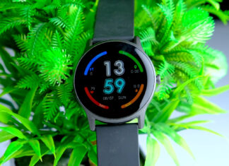 Haylou GS a Round Dial Smartwatch For a budget with IP68 Waterproof, 12 Workout Modes, 20 Days Battery Life, SpO2 & Heart Rate Monitoring