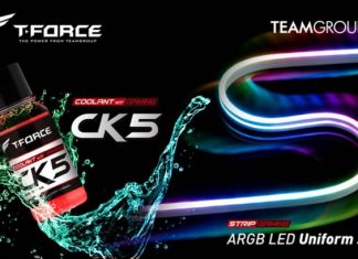 T-Force CK5 Coolant kit & RGB LED lighting strip
