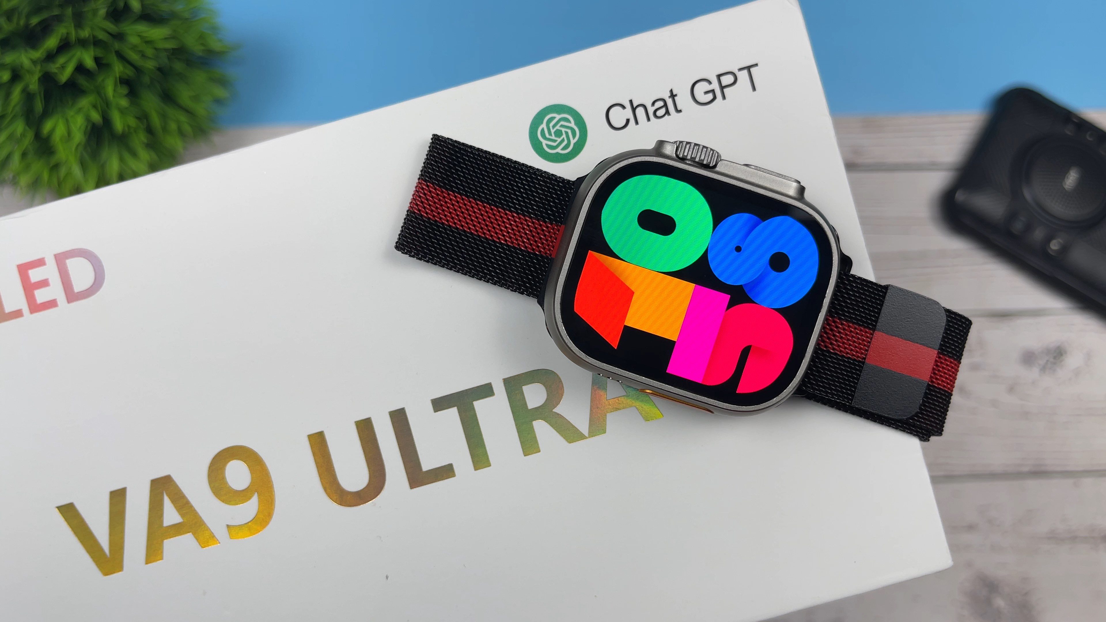 VA9 Ultra Review - Best Apple Watch Ultra Clone With AMOLED Display & Chat-GPT