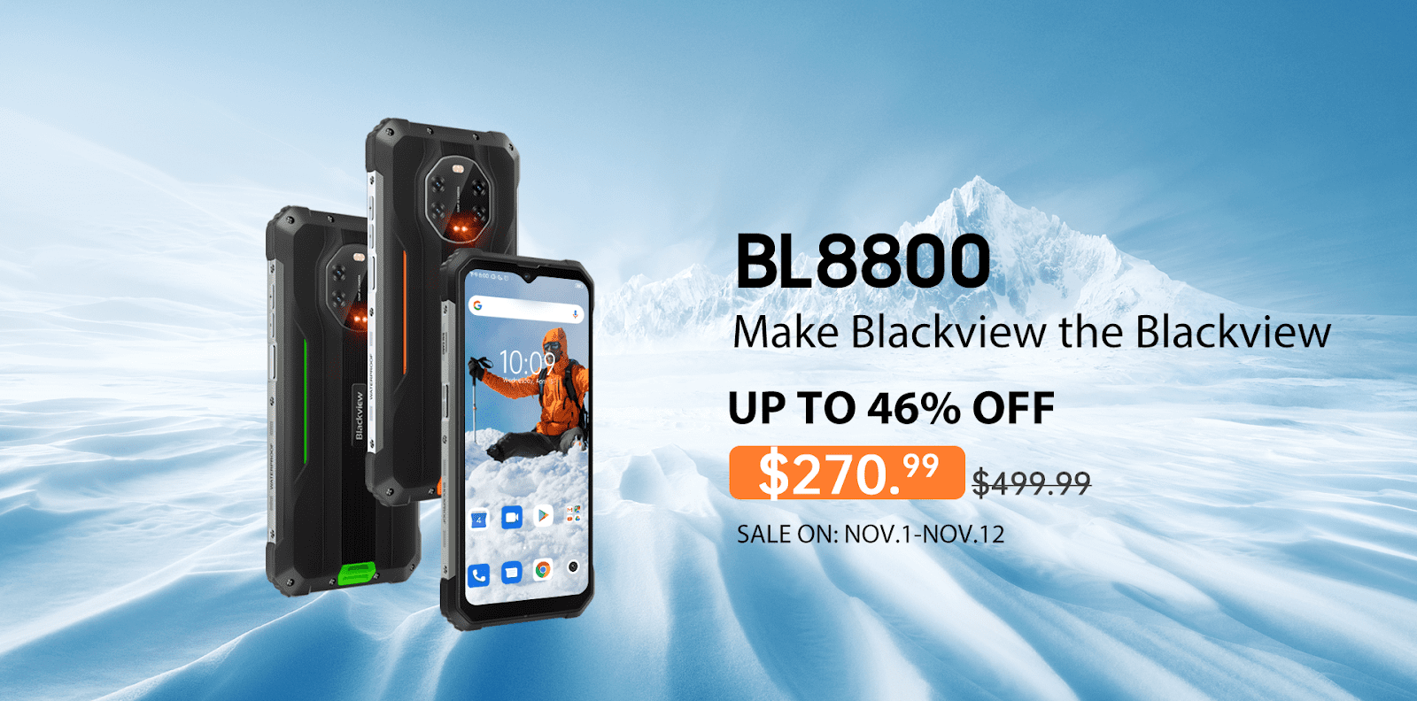 Top Blackview Deals for AliExpress 11.11 Super Sale with Up to 55% Off